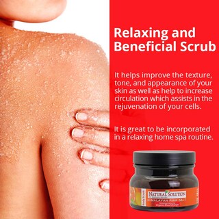 Foto 2 | Foto 2 | Exfoliante Corporal Natural Solution, Sal Rosa Del Himalaya, 360 Ml - Venta Internacional.