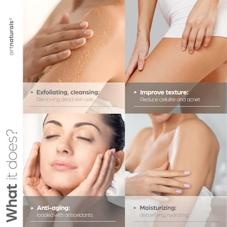 Foto 3 | Foto 3 | Exfoliante Corporal Artnaturals Para Celulitis Profunda Del Himalaya 600 Ml - Venta Internacional.