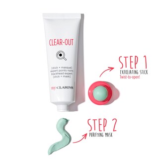 Foto 1 | Foto 1 | Venta Internacional - Máscara Blackhead Expert Stick + Clarins Clear-Out