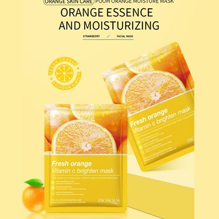 Foto 4 | Foto 4 | Mascarilla Facial Bioaqua Con Extracto De Flor De Fruta Y Vitamina C, 25 G X 8 Unidades - Venta Internacional.