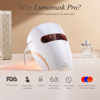 Foto 4 | Foto 4 | Máscara De Terapia De Luz Led Project E Beauty Lumamask Con Luz Infrarroja, Roja Y Azul - Venta Internacional.