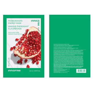 Foto 5 | Foto 5 | Sheet Mask Innisfree Pomegranate Energy Hydrating Serum - Venta Internacional.