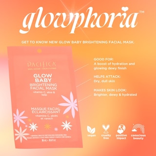 Foto 4 | Foto 4 | Mascarilla Facial Pacifica Beauty Glow Baby Brighening Vitamina C - Venta Internacional.