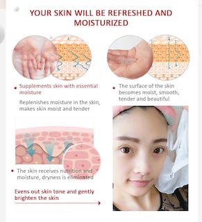 Foto 7 | Foto 7 | Mascarilla Facial Bioaqua V7 De Hidratación Profunda Con 7 Vitaminas 30 G X 8 - Venta Internacional.