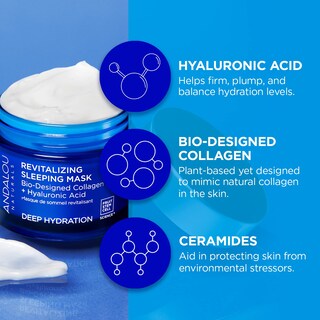 Foto 4 | Foto 4 | Mascarilla Para Dormir Andalou Naturals Deep Hydration Revitalizante - Venta Internacional.