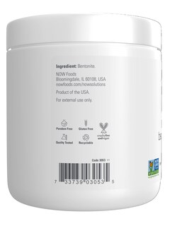 Foto 3 | Foto 3 | Bentonita Clay Powder Now Solutions Para Rostro Y Cuerpo, 325 Ml - Venta Internacional.