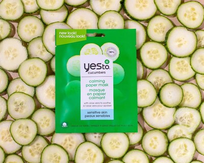 Foto 4 | Foto 4 | Mascarilla Facial Yes To Pepinos Para Calmar La Piel Sensible, 20 Ml - Venta Internacional.