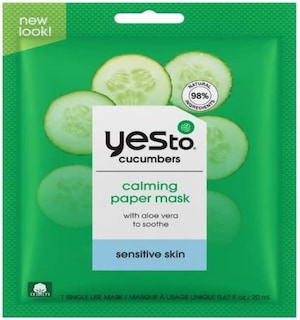 Foto 1 | Foto 1 | Mascarilla Facial Yes To Pepinos Para Calmar La Piel Sensible Con Aloe Vera - Venta Internacional.