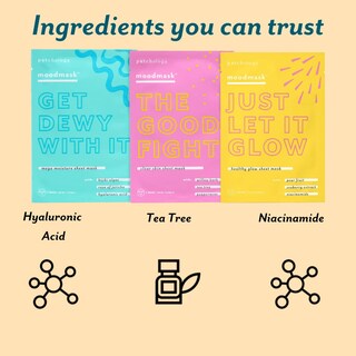 Foto 4 | Foto 4 | Sheet Masks Patchology All The Feels Hydrating (3 Unidades) - Venta Internacional.