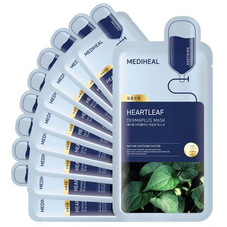 Foto 1 | Foto 1 | Mascarilla Mediheal Dermaplus Heartleaf Vegan, 10 Unidades - Venta Internacional.