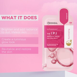 Foto 2 | Foto 2 | Sheet Mask Mediheal Ipi Ampoule, Mascarilla Facial Iluminadora X10 - Venta Internacional.