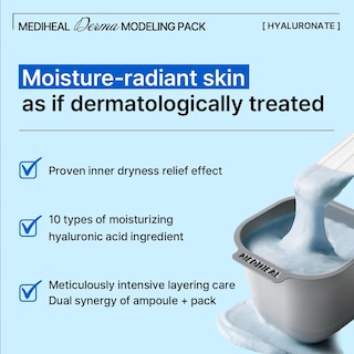 Foto 3 | Foto 3 | Paquete De Modelado Mediheal Derma Hyaluronate X2 De Hidratación Profunda - Venta Internacional.