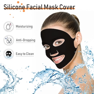 Foto 5 | Foto 5 | Juego De Almohadillas De Silicona Maitys, 32 Unidades, Para Rostro, Pecho Y Cuello, Negro Y Blanco - Venta Internacional.