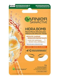 Foto 2 | Foto 2 | Parches Para Ojos Garnier Hidra Bomb + Termo De Agua Güish