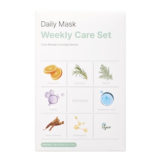 Foto 1 | Foto 1 | Set De Cuidado Semanal Sheet Mask Mixsoon Daily Mask, 1 Paquete De 7 Unidades - Venta Internacional.