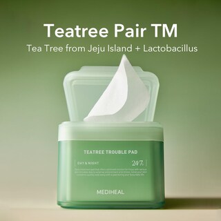 Foto 5 | Foto 5 | Recarga Mediheal Teatree Trouble Pad, 100 Almohadillas, Tónico De Algodón - Venta Internacional.