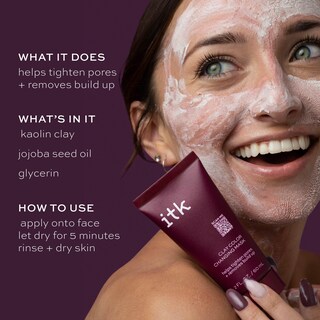 Foto 2 | Foto 2 | Mascarilla De Arcilla Que Cambia De Color Itk Deep Pore Cleanser 60 Ml - Venta Internacional.