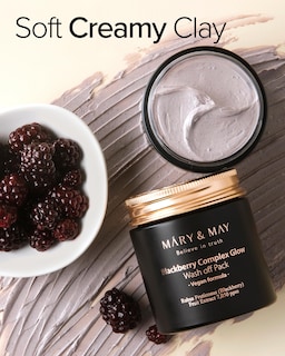 Foto 6 | Foto 6 | Mascarilla Wash Off Mary&may Vegan Blackberry Complex 125 Ml - Venta Internacional.