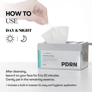 Foto 5 | Foto 5 | Máscara Facial Vt Cosmetics Pdrn Daily Mask 30 Hojas 350 Ml - Venta Internacional.