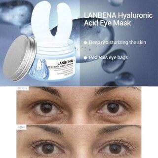 Foto 3 | Foto 3 | Set De Mascarillas Reparadoras Para La Piel De Los Ojos Mascarillas Blanqueadoras Faciales 50 Unid - Venta Internacional.