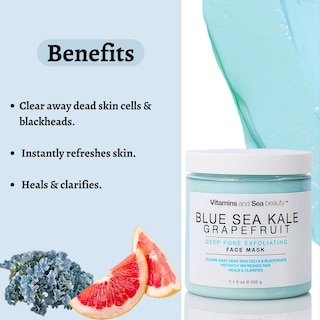 Foto 4 | Foto 4 | Mascarilla Facial Exfoliante Vitaminas Y Belleza Marina 250 Ml - Venta Internacional.