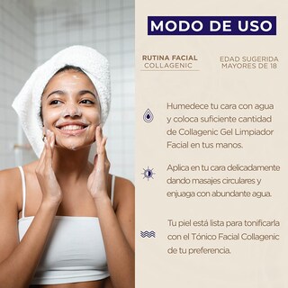 Foto 5 | Foto 5 | Gel Espuma Limpiadora con Colágeno Collagenic 500 ml