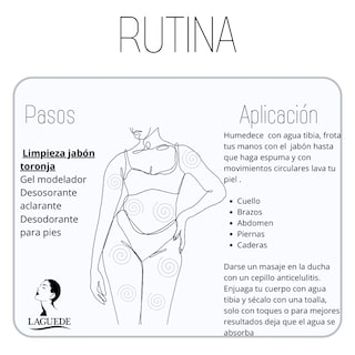 Foto 5 | Foto 5 | Jabón Natural de Toronja Laguede Anti-celulitis 4 piezas 90g c/u