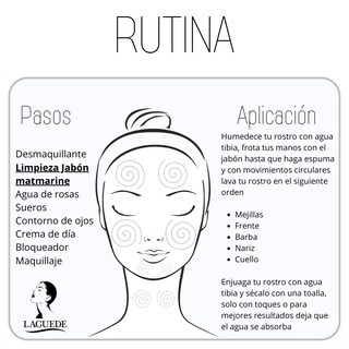 Foto 5 | Foto 5 | Jabon Facial Laguede Matmarine para Poros Abiertos 4 Unidades 90 g c/u