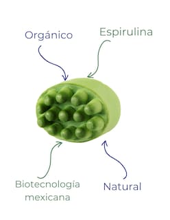 Foto 2 | Foto 2 | Jabón Facial Hadosbiotec 100 G Ingredientes Naturales Y Orgánicos A Base De Espirulina