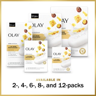 Foto 5 | Foto 5 | Jabón Olay Ultra Moisture 12 Piezas de 90 g C/U - Venta Internacional