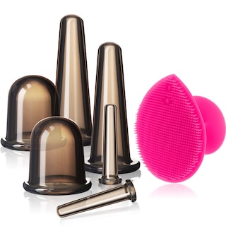 Foto 1 | Foto 1 | Set De Ventosas Faciales Bbto Set De Ventosas Con Cepillo Exfoliante - Venta Internacional.