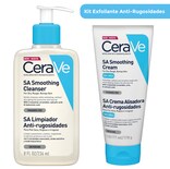 Kit Cerave Anti-rugosidades: Limpiador Y Crema Alisadora Con Ácido Salicílico Y Ceramidas