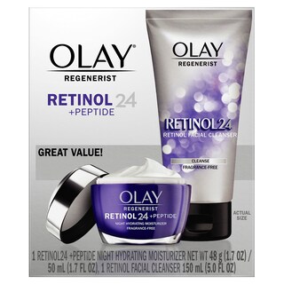 Foto 1 | Foto 1 | Crema Hidratante Nocturna Duo Pack Olay Retinol 24, 50 Ml + Limpiador - Venta Internacional.