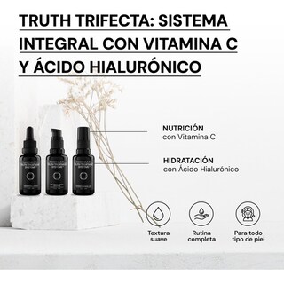 Foto 2 | Foto 2 | Skincare Truth Trifecta Color Negro 30 Ml