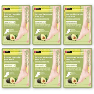 Foto 1 | Foto 1 | Mascarilla Para Pies Innerest Original Derma Beauty, 6 Pares De Aceite De Aguacate - Venta Internacional.