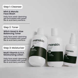 Foto 5 | Foto 5 | Kit De Cuidado De La Piel Natural Outcome Cuidado Facial Antienvejecimiento Para Hombre - Venta Internacional.
