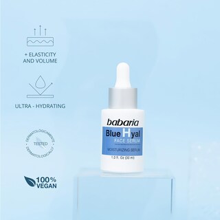 Foto 2 | Foto 2 | Set De Sérum Y Crema Babaria Blue Hyal Face Hyaluronic Acid - Venta Internacional.