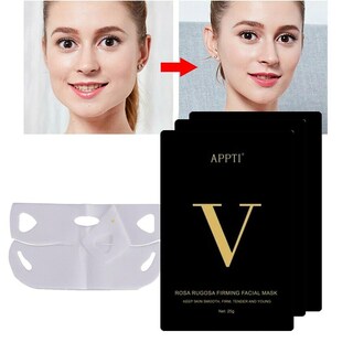 Foto 3 | Foto 3 | Mascarilla Facial Adelgazante Huoguo Reafirmante En Forma De V 3 Ml X 5 - Venta Internacional.