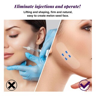 Foto 3 | Foto 3 | Pegatina Facial Huoguo V Face Sticker Mate Invisible - Venta Internacional.