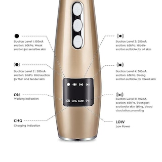 Foto 5 | Foto 5 | Máquina Limpiadora Facial Para Eliminar Puntos Negros Y Aspiradora De Acné - Venta Internacional.