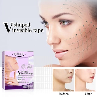 Foto 5 | Foto 5 | Cinta De Estiramiento Facial Huoguo Elasticidad Ultrafina E Impermeable - Venta Internacional.