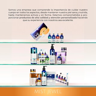 Foto 8 | Foto 8 | Mist Jewel| Pack Facial Serum Vitamina C + E + Ácido Hialurónico Y Crema De Díaprotectora Fps 30 Ácido Ferúlico Y Vitamina C