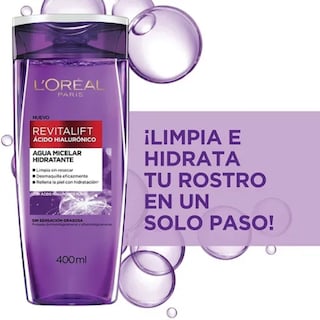 Foto 2 | Foto 2 | Agua Micelar Loreal 400 ml con Ácido Hialurónico