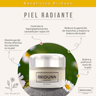 Foto 4 | Foto 4 | Paquete Crema Despigmentante Facial BRIDUNN SKINCARE + Suero Antioxidante con Vitamina E Piel Clara Hidratada y Radiante