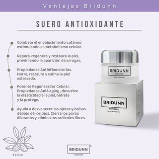Foto 7 | Foto 7 | Paquete Crema Despigmentante Facial BRIDUNN SKINCARE + Suero Antioxidante con Vitamina E Piel Clara Hidratada y Radiante
