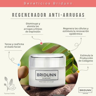 Foto 2 | Foto 2 | Crema Facial Natural Bridunn Antiarrugas Extracto Tamarindo y Coleus 30ml Antiedad con Efecto Tensor Lifting