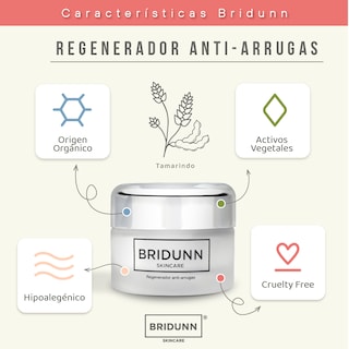 Foto 7 | Foto 7 | Crema Facial Natural Bridunn Antiarrugas Extracto Tamarindo y Coleus 30ml Antiedad con Efecto Tensor Lifting