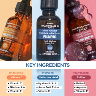 Foto 3 | Foto 3 | Serum Purifect Trio Con Vitamina C, 30 Ml, Retinol Y Ácido Hialurónico - Venta Internacional.