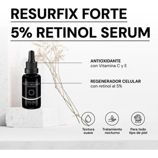 Foto 2 | Foto 2 | Skincare Truth Resurfix Forte 5% Retinol Serum Color Negro 30 Ml