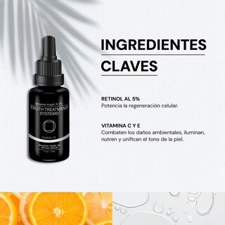 Foto 3 | Foto 3 | Skincare Truth Resurfix Forte 5% Retinol Serum Color Negro 30 Ml